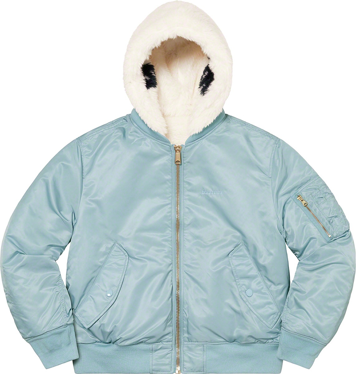 Faux Fur Reversible MA-1 view 24